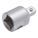 Ratcheting wrench socket adapters