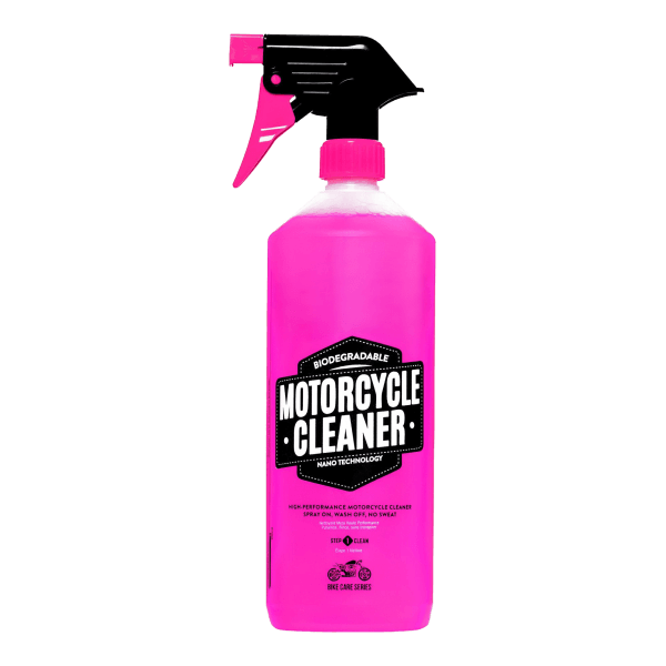 Produto de limpeza para motociclos moto