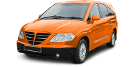 Bagāžnieka paklāji SSANGYONG RODIUS