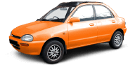 MAZDA 121 Dæk billig
