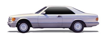 Mercedes-Benz S-klass generation I-III (1972-1998): Historiska generationer