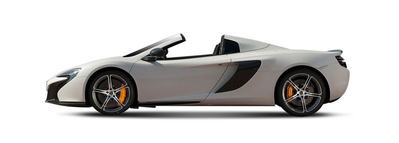 MCLAREN 650S Spider Szélvédő