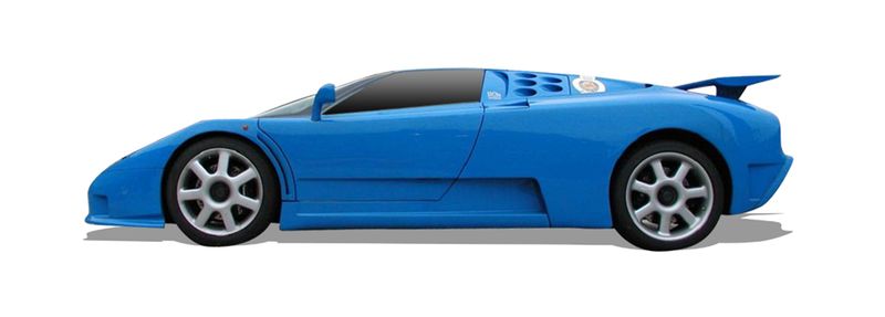 BUGATTI EB 110 dalys ir aksesuarai