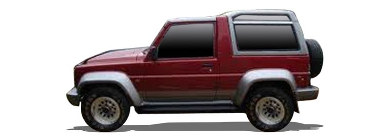 Feu de position et stationnement DAIHATSU Wildcat / Rocky SUV Cabriolet (F70) 2.8 D 73 CV Diesel 1985 - 1987